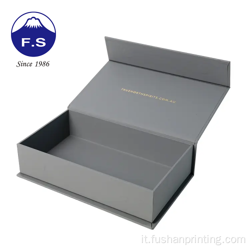 Design di lusso Golden Foil Cosmetic Regalo magnetico Box